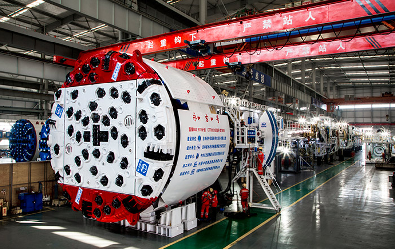 Hard Rock Tunnel Boring Machine